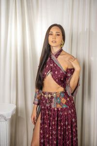 Bohemian Plum Goddess Set
