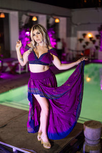 Purple Moonlight Bollywood Set