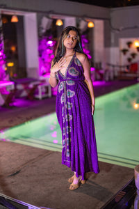 Amethyst Aura Magic Dress