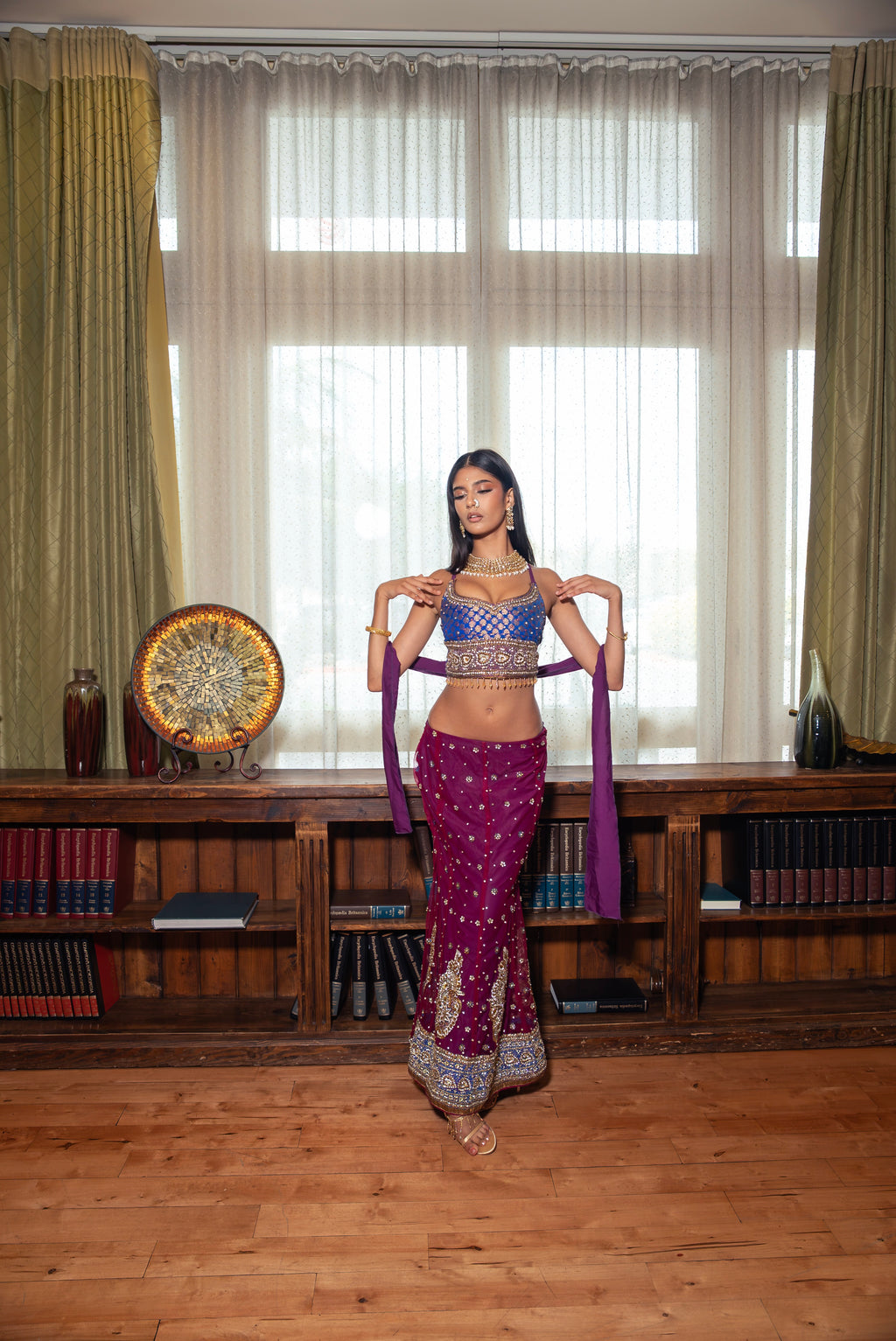 Amethyst Sapphire Mermaid Set