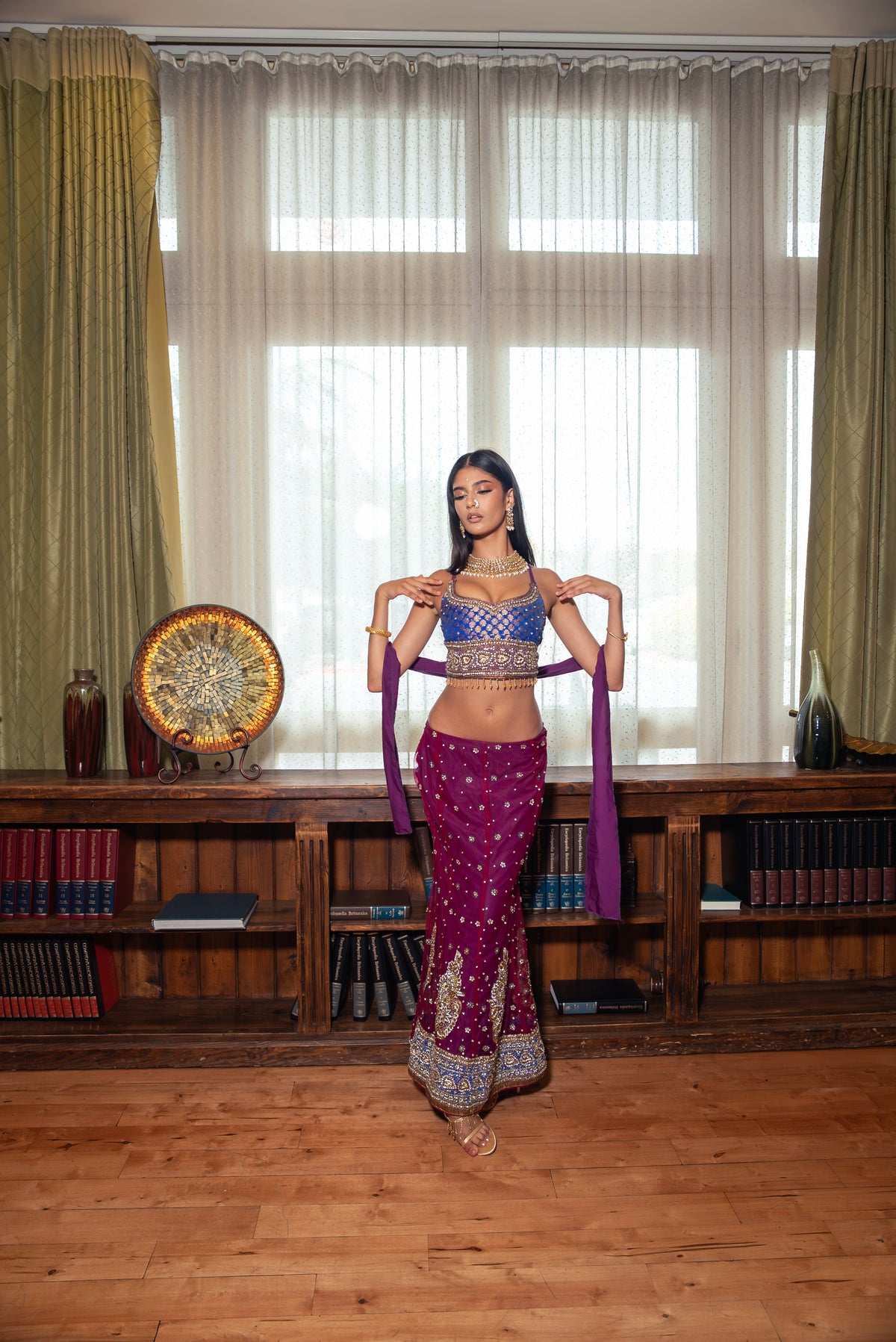 Amethyst Sapphire Mermaid Set