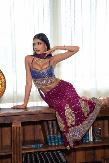 Amethyst Sapphire Mermaid Set
