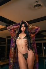 Load image into Gallery viewer, Forbidden Garden Hoodie Kimono
