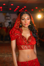 Load image into Gallery viewer, Fire Goddess Bollywood Set
