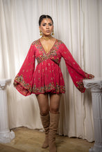 Load image into Gallery viewer, Roxy Rose Mini Babydoll Dress
