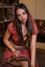 Load image into Gallery viewer, Bohemian Roses Bollywood Set
