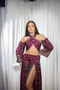 Bohemian Plum Goddess Set