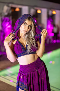 Purple Moonlight Bollywood Set