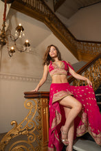 Load image into Gallery viewer, Fuscia Lotus Bollywood Set

