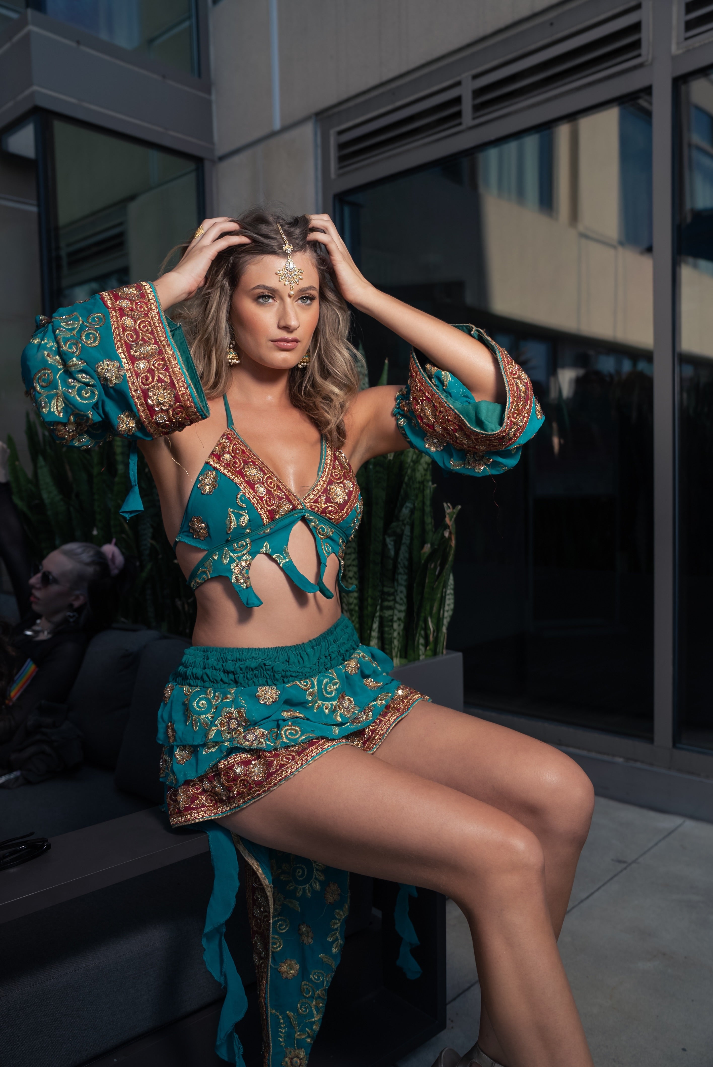 blue lotus jalpari mermaid set