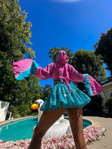 sky princess micro mini skirt