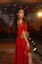 Load image into Gallery viewer, Fire Goddess Bollywood Set
