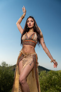 Golden Kundalini Goddess Set