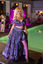 Load image into Gallery viewer, Purple Kaleidoscope Bollywood Set
