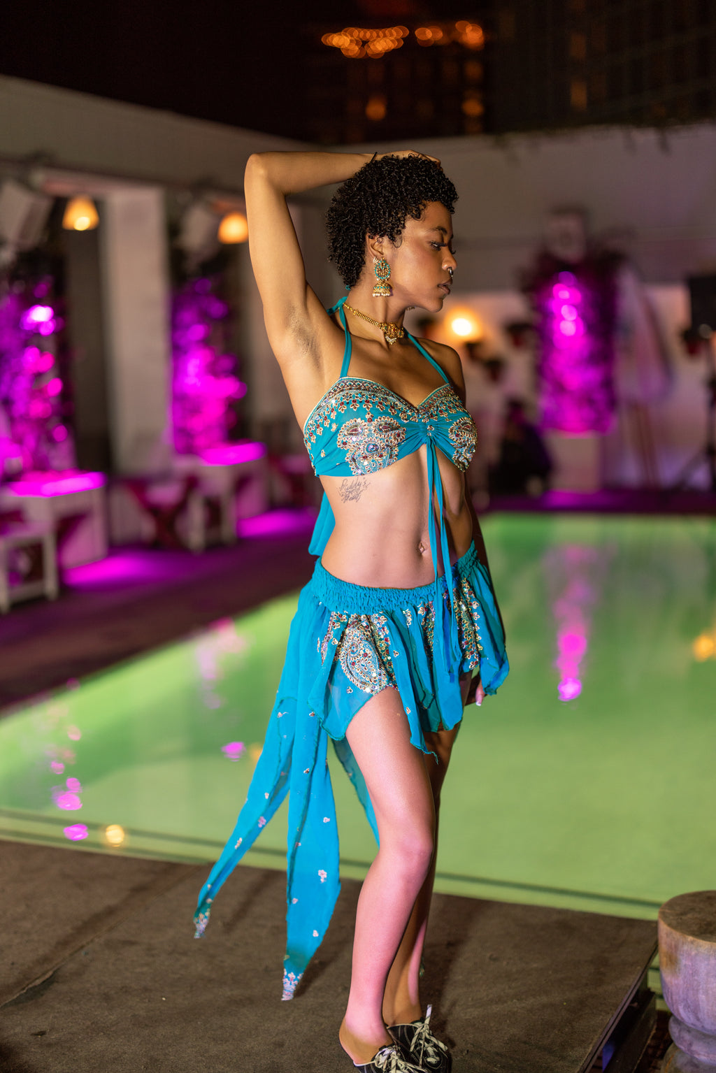 Blue Vortex butterfly set