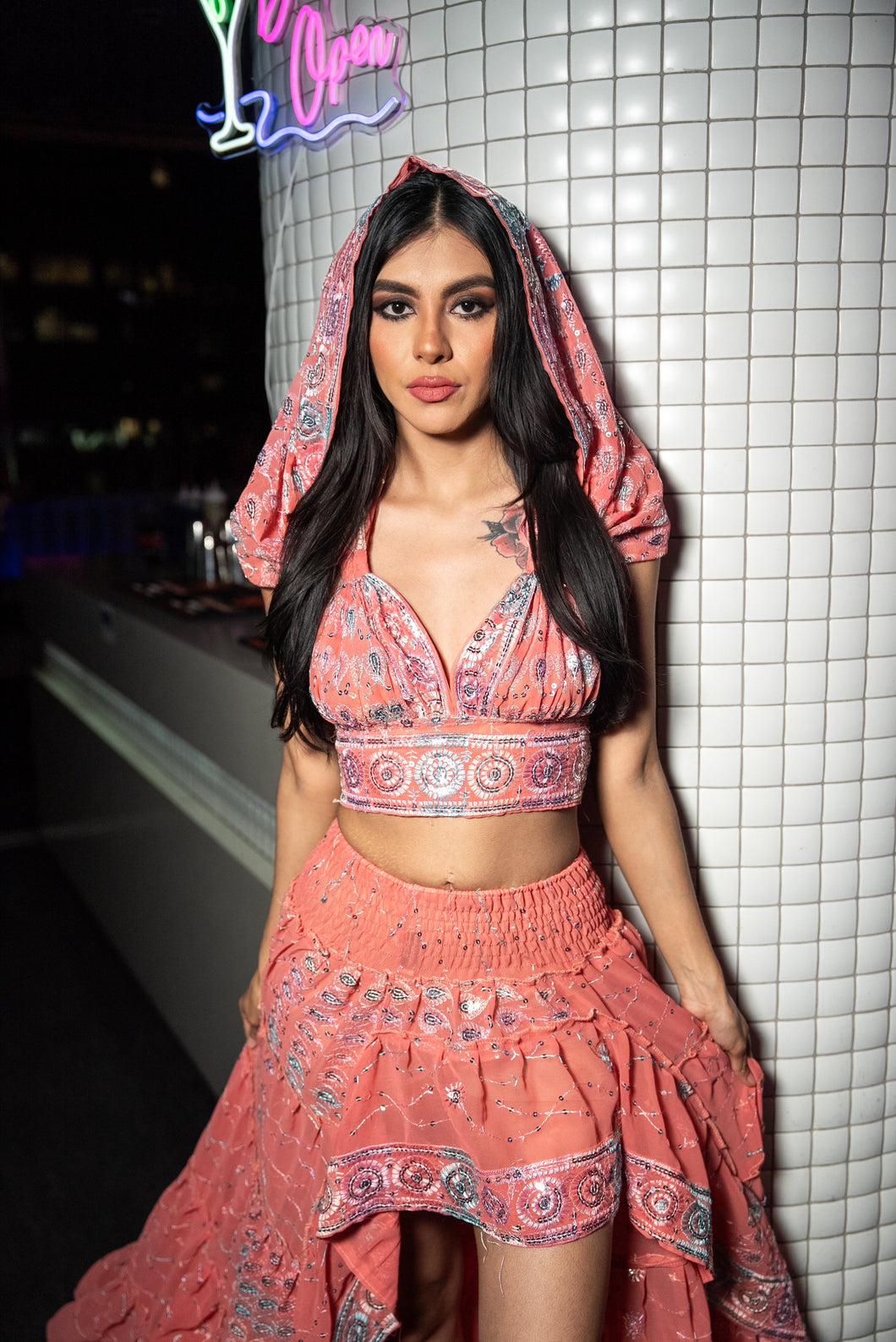 Princess Peach Bollywood Set