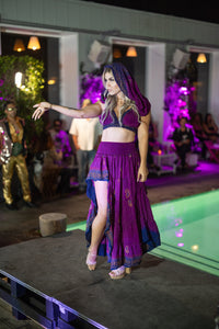 Purple Moonlight Bollywood Set