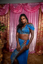 Load image into Gallery viewer, Bandhani Royalty Jasmine Set
