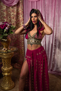 Fuscia Lotus Goddess Set