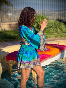Blue Moonstone Babydoll Dress