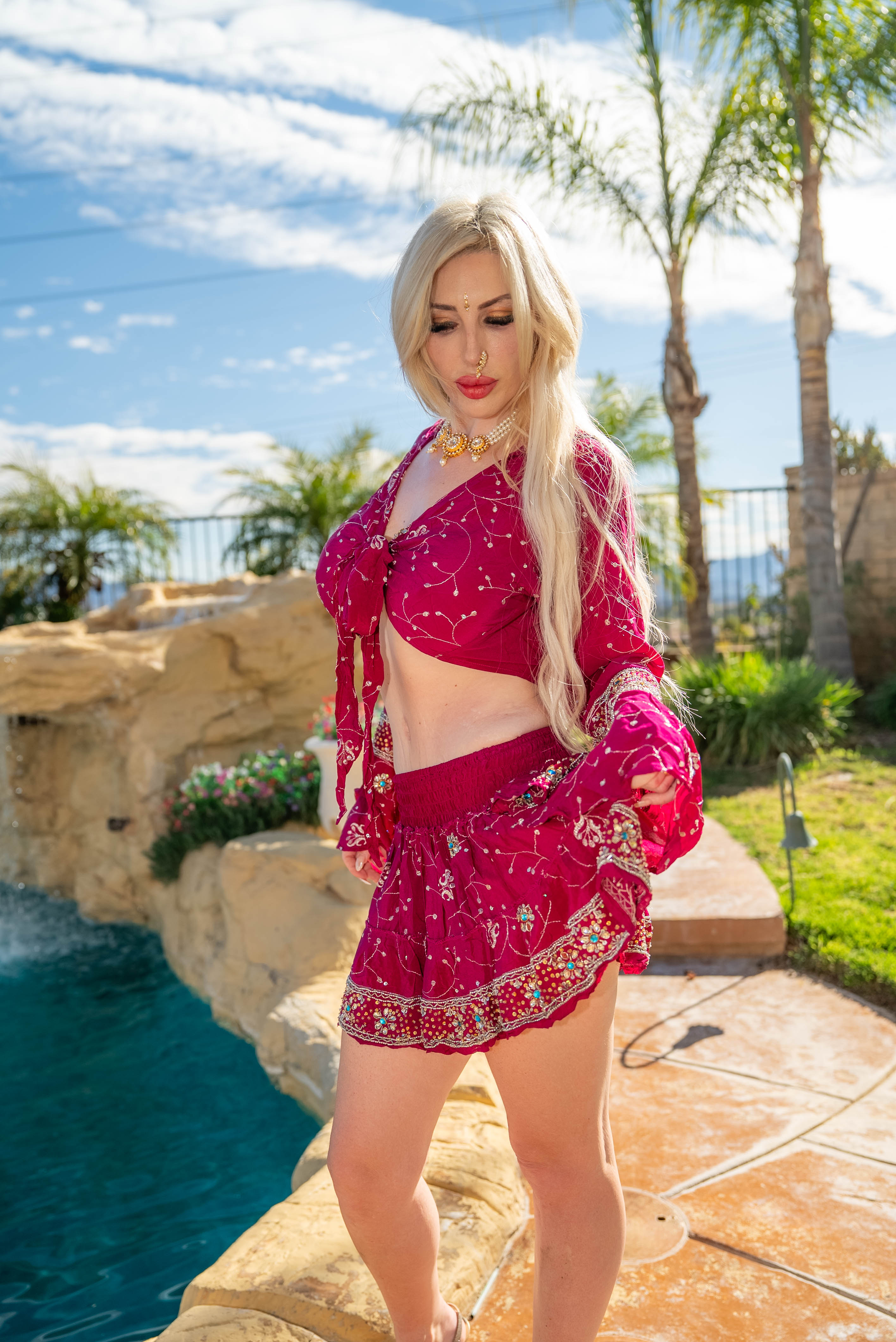 Love Potion Micro Mini Gehr Skirt Set