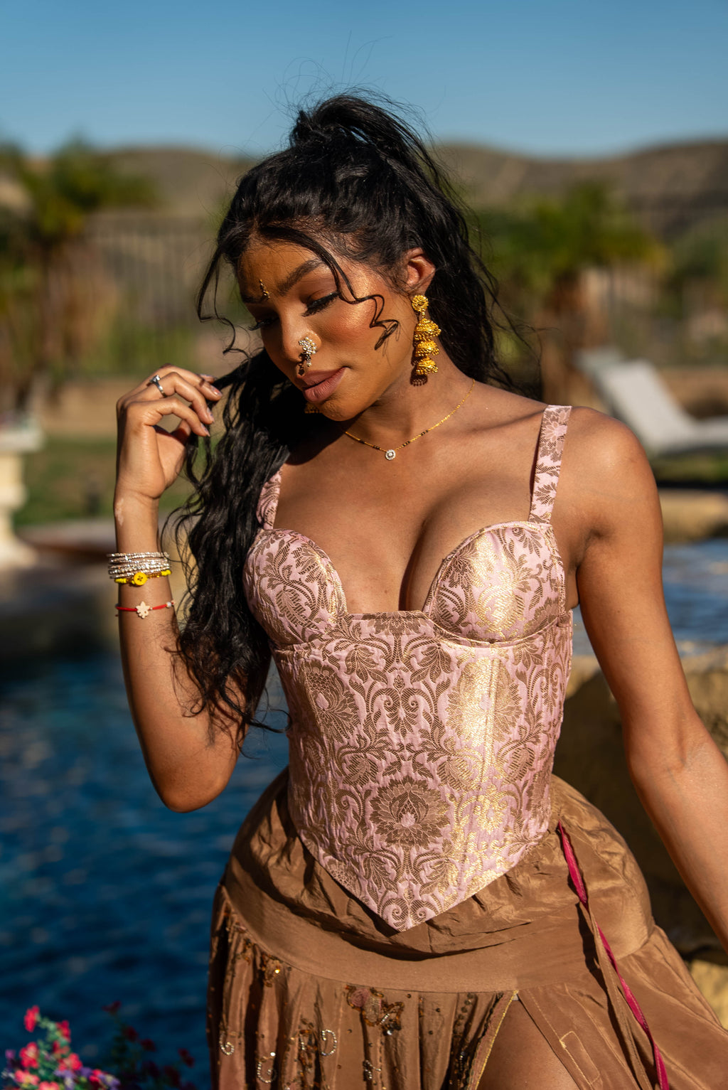 babygirl brocade corset