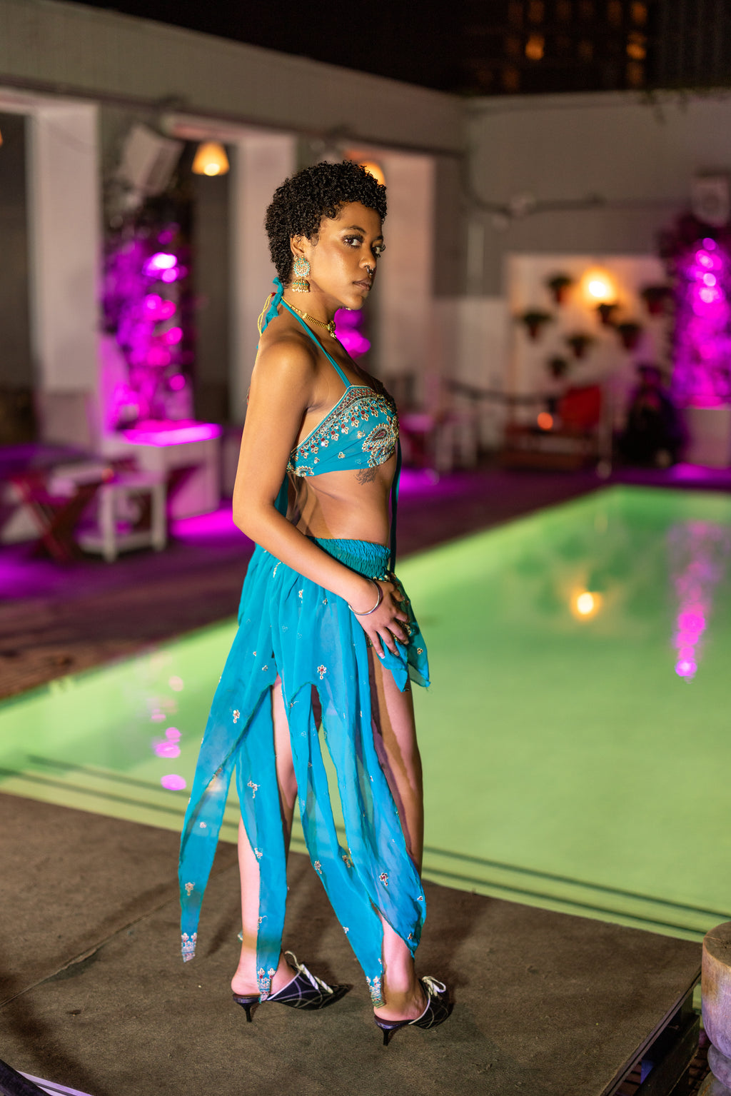 Blue Vortex butterfly set