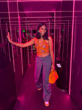 Load image into Gallery viewer, Tangerine Dreams Halter Top
