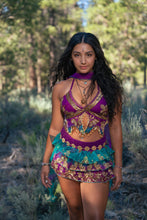 Load image into Gallery viewer, Mermaid princess ruffle mini skirt set
