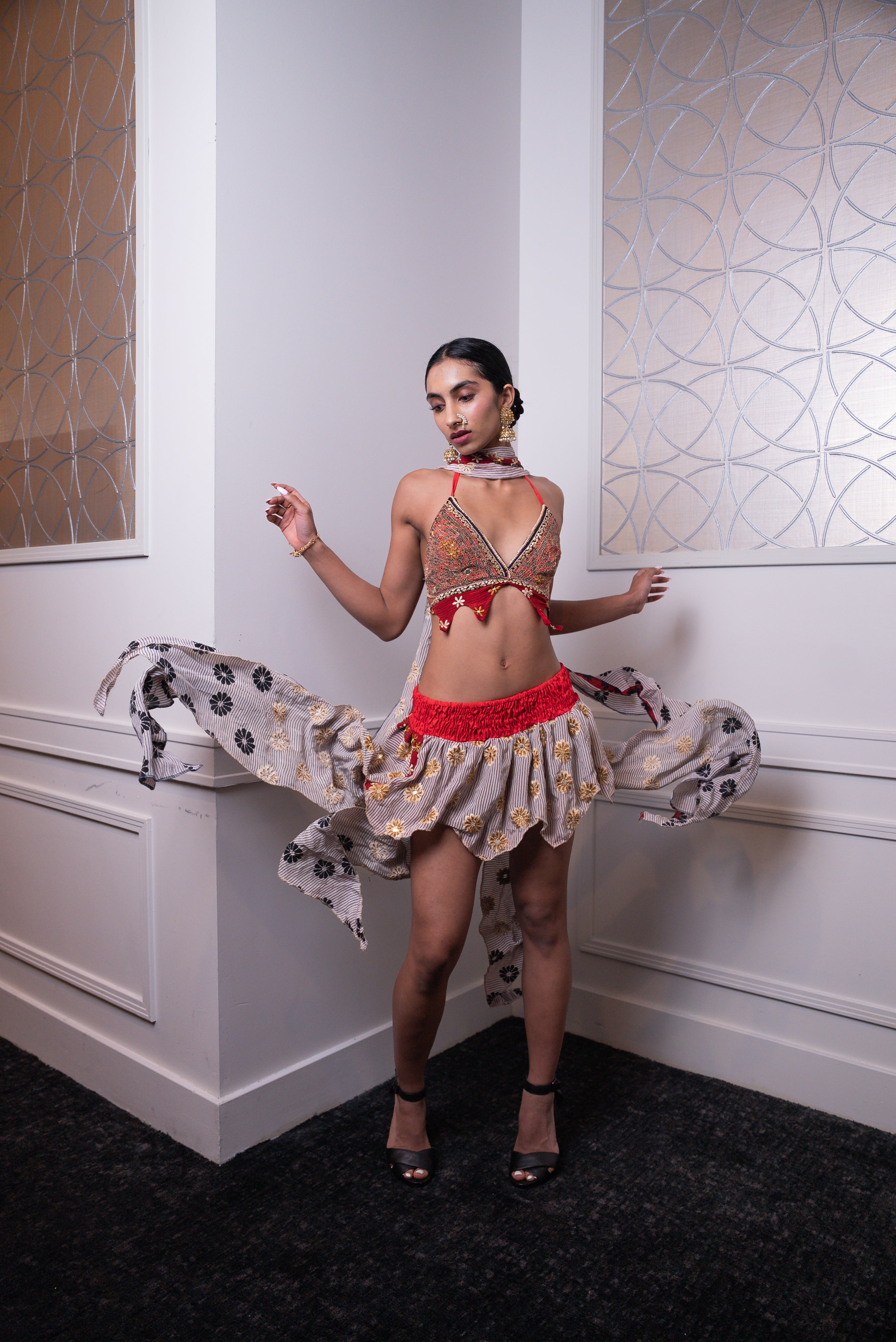 Bohemian Rose Butterfly Set