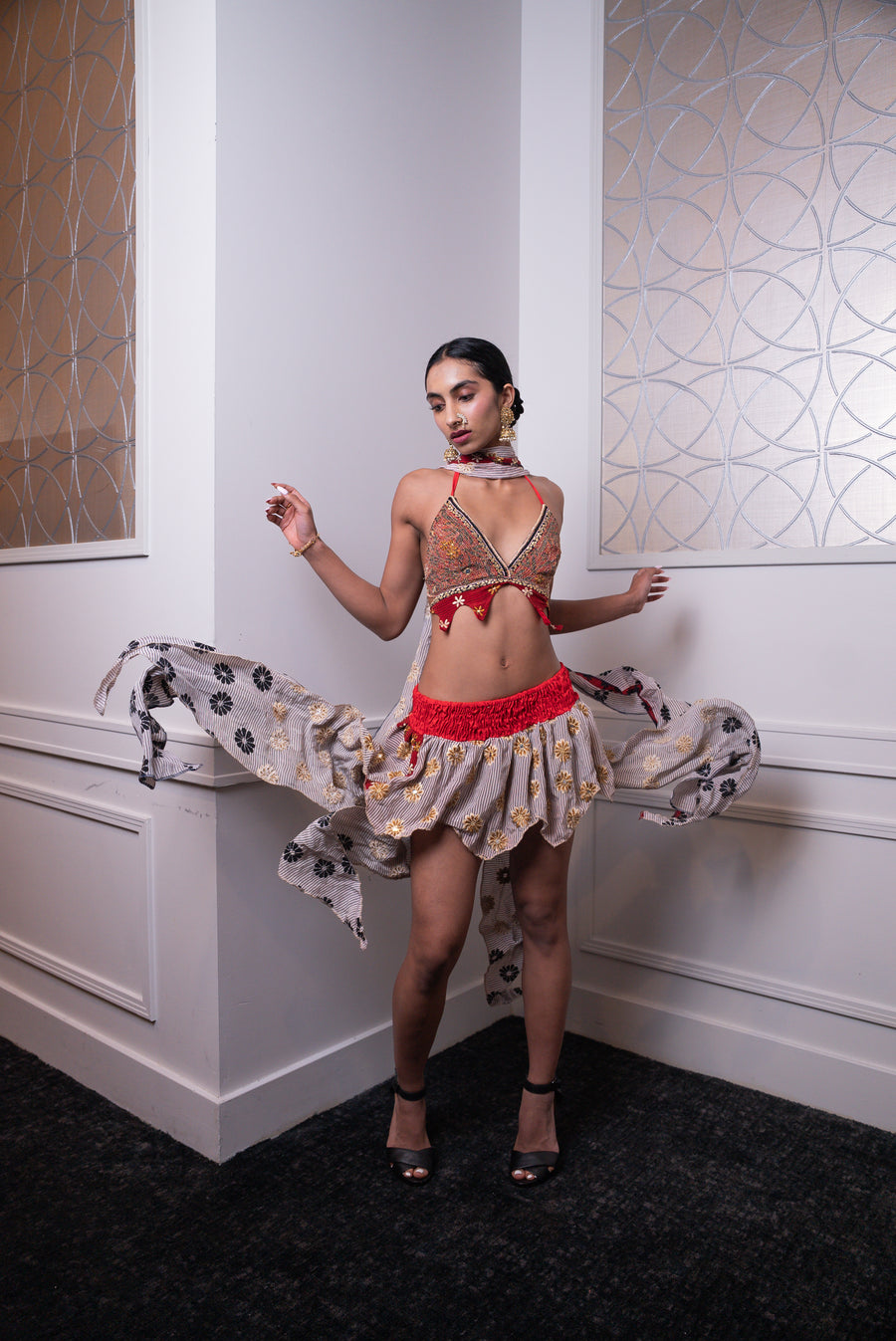 Bohemian Rose Butterfly Set