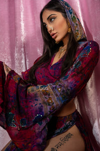 Bohemian rainbow Jasmine set