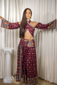 Bohemian Plum Goddess Set