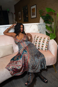 Bohemian Peacock Magic Dress
