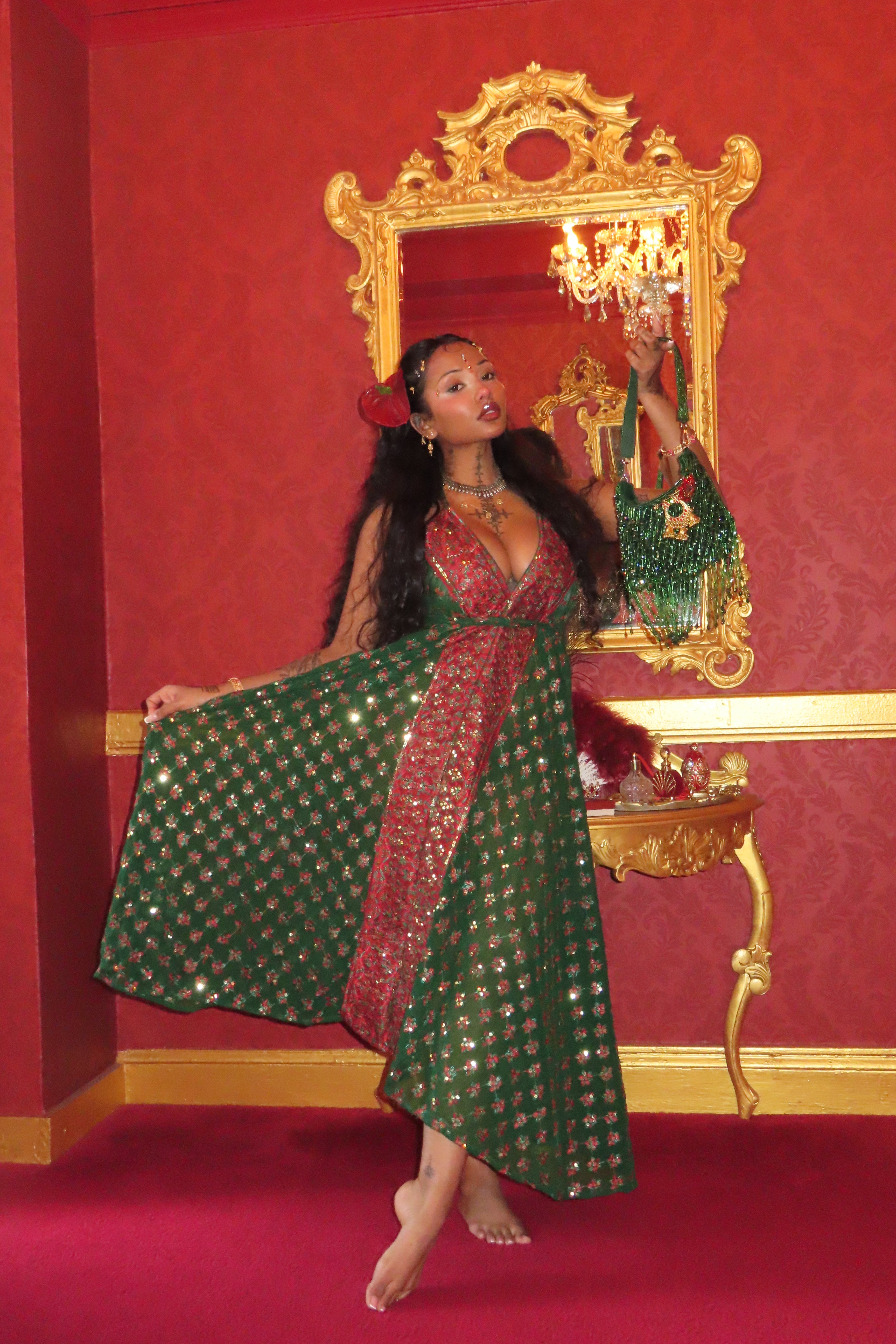 Emerald Rani Magic Dress
