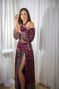 Bohemian Plum Goddess Set