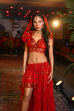 Load image into Gallery viewer, Fire Goddess Bollywood Set

