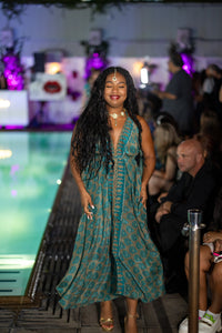 Bohemian Turquoise Magic Dress