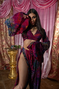 Bohemian rainbow Jasmine set