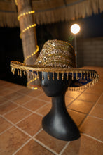 Load image into Gallery viewer, Gold Diamonds Magic Cowboy Hat

