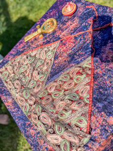 Paisley Garden halter top size L