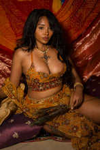 Load image into Gallery viewer, Fire Princess Ruffle Skirt Set
