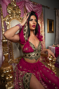 Fuscia Lotus Goddess Set