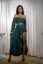 Load image into Gallery viewer, Bohemian Turquoise Bollywood Set
