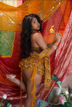 Load image into Gallery viewer, Fire Princess Ruffle Skirt Set
