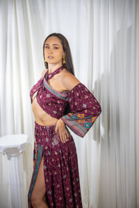 Bohemian Plum Goddess Set