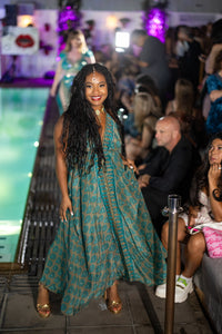 Bohemian Turquoise Magic Dress
