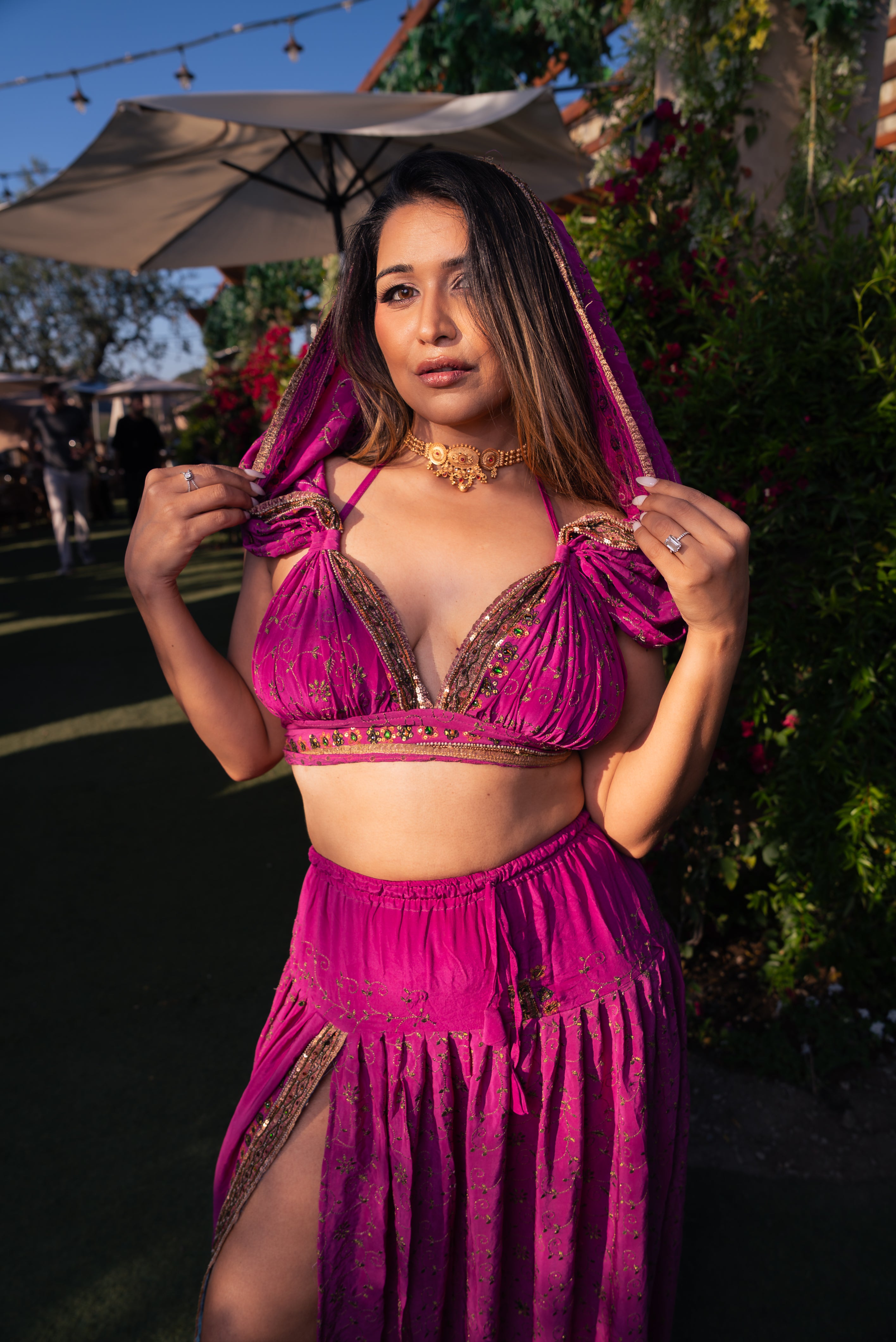 Violet Frequency Goddess Set