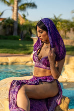 Load image into Gallery viewer, Purple bloom Jasmine set
