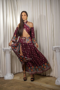 Bohemian Plum Goddess Set